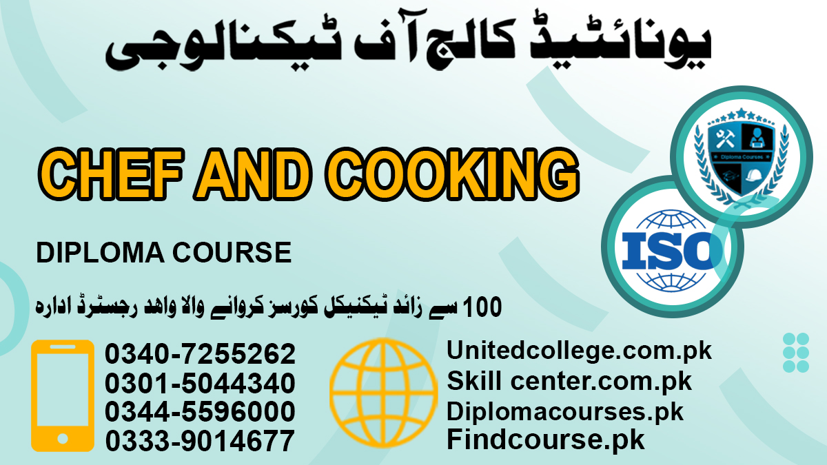Chef and cooking Course in Rawalpindi