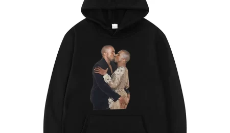 Kanye West Kissing Hoodie